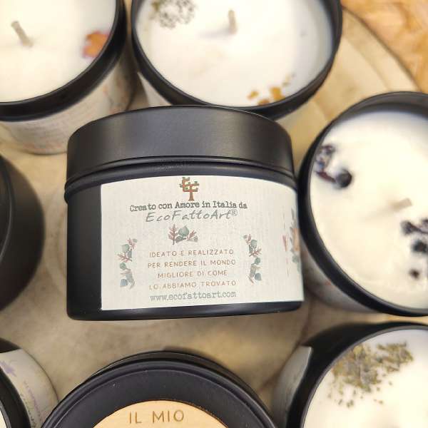 bomboniera battesimo bimba candela